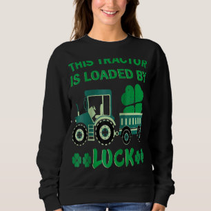 St Patrick's Tractor Kleeblatts LKW LKW Sweatshirt