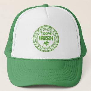 ST. Patricks Trucker Hat/100% irisch Truckerkappe