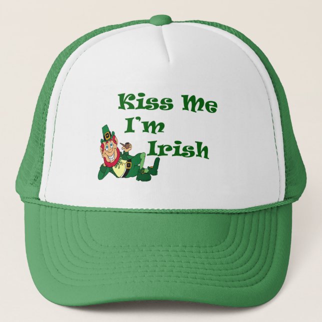 ST. Patricks Trucker Hat Truckerkappe (Vorderseite)