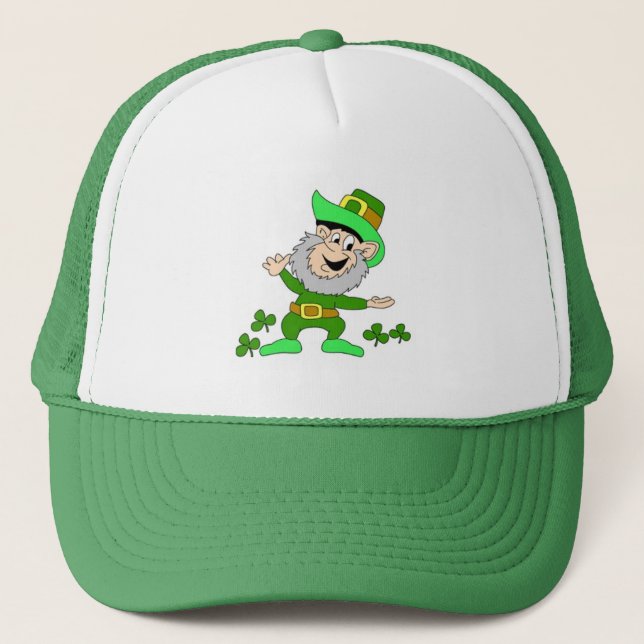 ST. Patricks Trucker Hat Truckerkappe (Vorderseite)