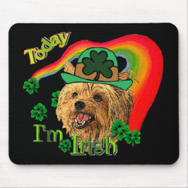 St. Patrick's Yorkshire Terrier Mousepad
