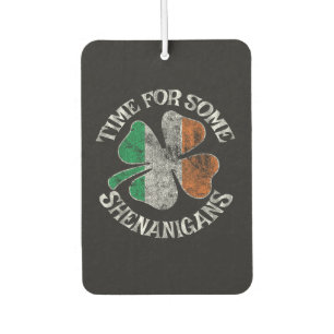 St. Patricks Zeit für ein paar Schabernack Kleebla Autolufterfrischer