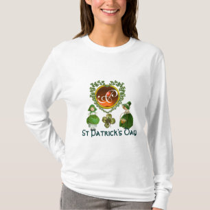 ST-PATRICKS ZELLTISCHES HERZMONOGRAMM T-Shirt