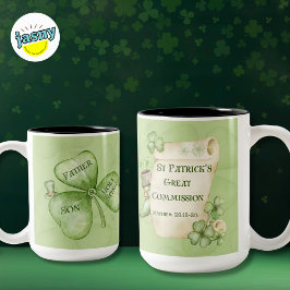 St Patrick's Zweifarbige Tasse