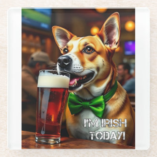 St. Pat's Dog Glasuntersetzer