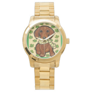 St.Patty Doxie Armbanduhr