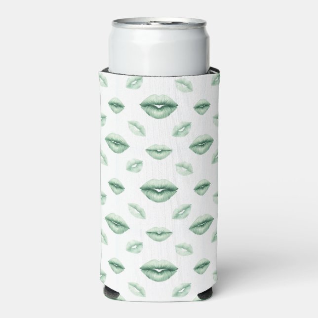 St Patty Küsse Selters Dosenkühler (Seltzer Vorderseite)