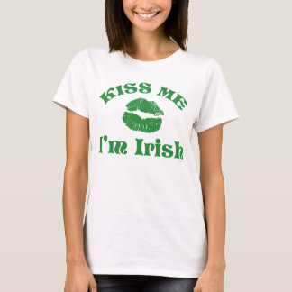 St. Patty's Day Küss mich, ich bin Ire T-Shirt