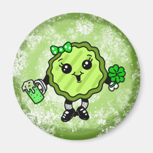 St Patty's Day Pickle   Festtagsschlange Magnet