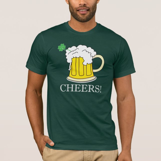 St. Patty's Day Shirt - Cheers (Vorderseite)