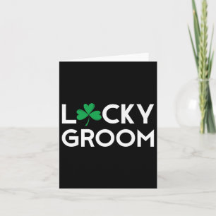 St Pattys Patricks Day Bachelor Party Karte