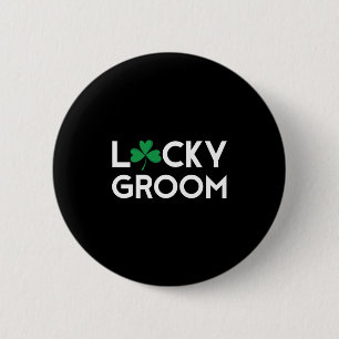 St Pattys Patricks Day Groom Bachelor Long Sleeve Button