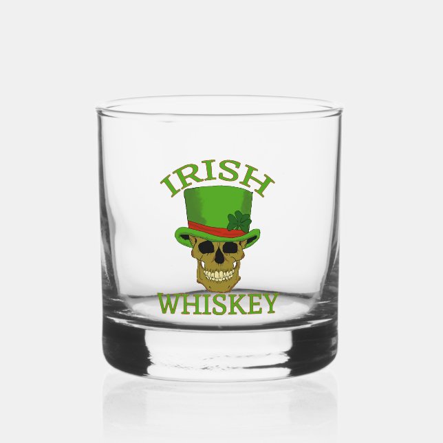 St pattys  wiskey whiskyglas (Vorderseite)