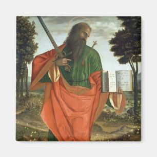 St Paul, 1520 (Öl auf Platte) Magnet