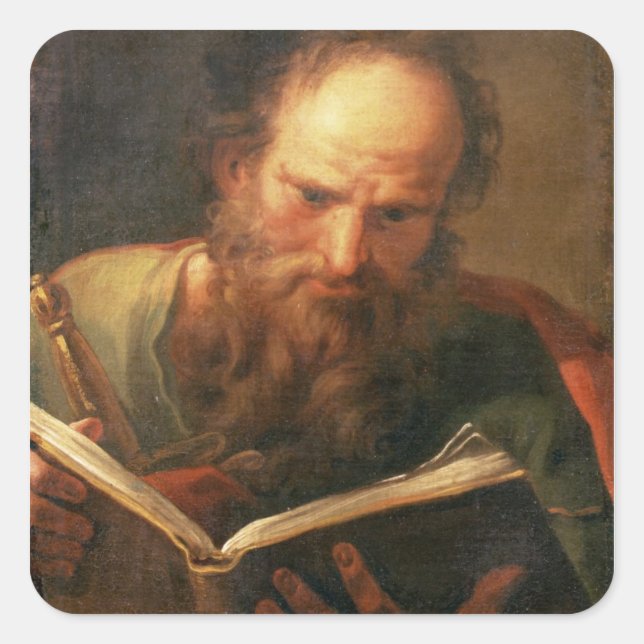 St. Paul, c.1730 (für Begleitfotos siehe 64595) Quadratischer Aufkleber (Vorderseite)