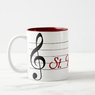 St Paul Chor Zweifarbige Tasse