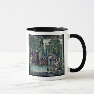 St Paul, das beim Areopagus predigt Tasse