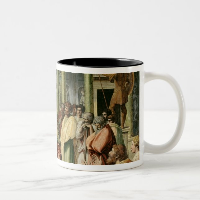 St Paul, das in Athen predigt (Cartoon für das Zweifarbige Tasse (Rechts)