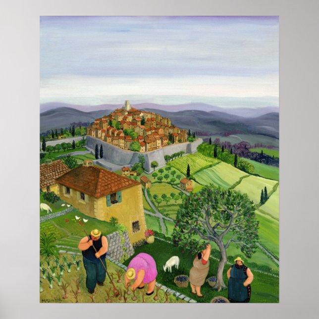 St. Paul de Vence Poster (Vorne)