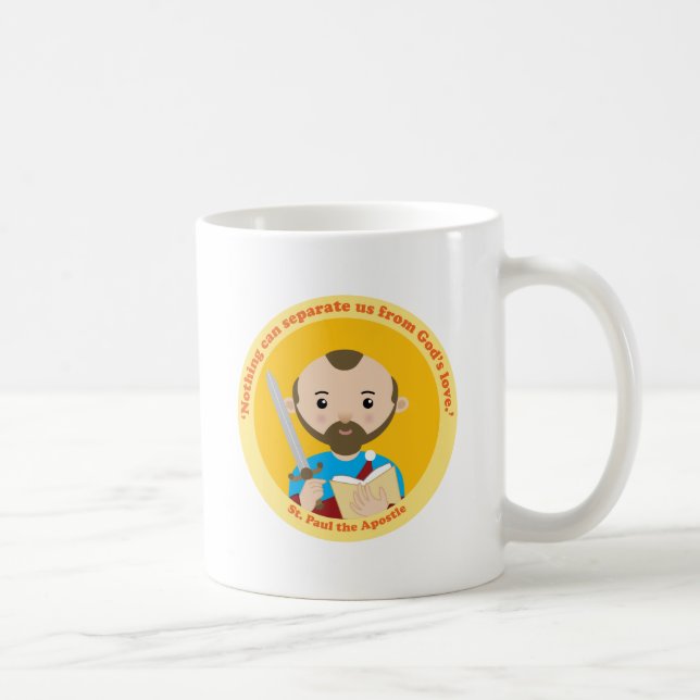 St Paul der Apostel Kaffeetasse (Rechts)