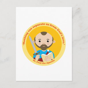 St. Paul der Apostel Postkarte