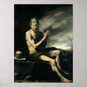 St. Paul, der Einsiedler Poster