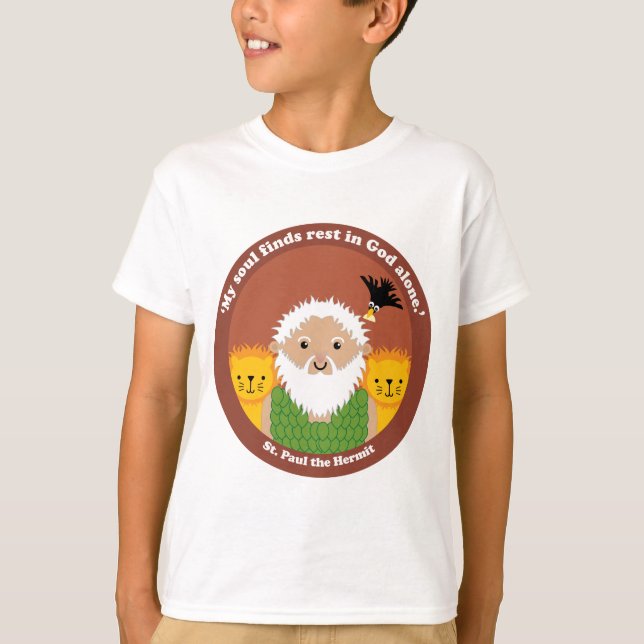 St. Paul, der Einsiedler T-Shirt (Vorderseite)