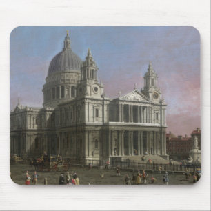 St Paul Kathedrale, 1754 (Öl auf Leinwand) Mousepad
