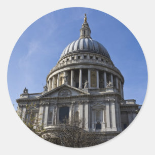 St Paul Kathedrale London Runder Aufkleber