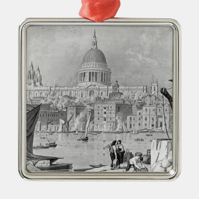 St Paul Kathedrale Ornament Aus Metall (Vorne)
