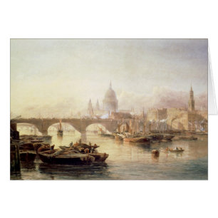 St Paul Kathedralen-und London-Brücke