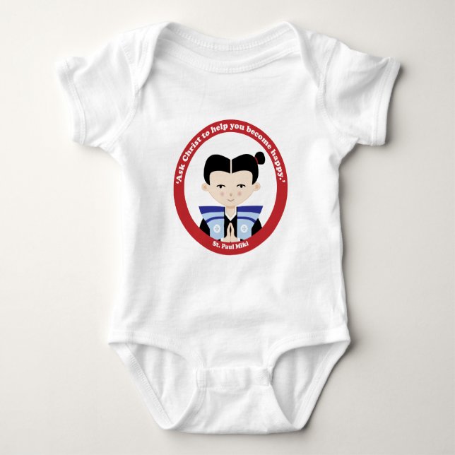 St. Paul Miki Baby Strampler (Vorderseite)