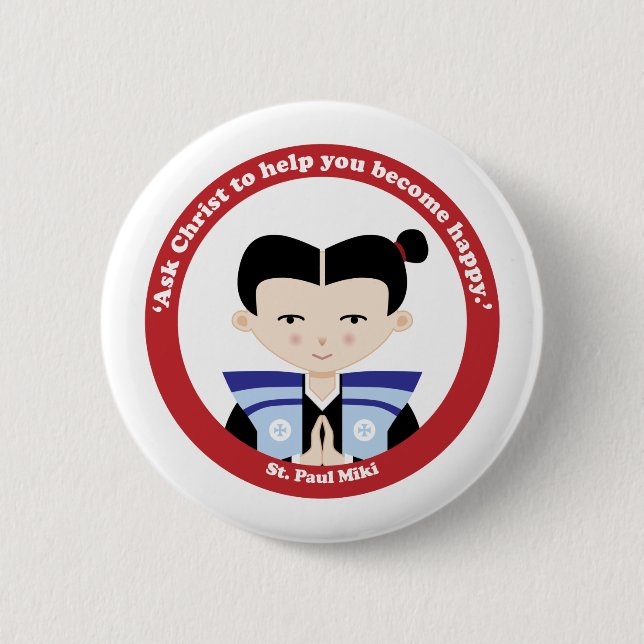 St. Paul Miki Button (Vorderseite)