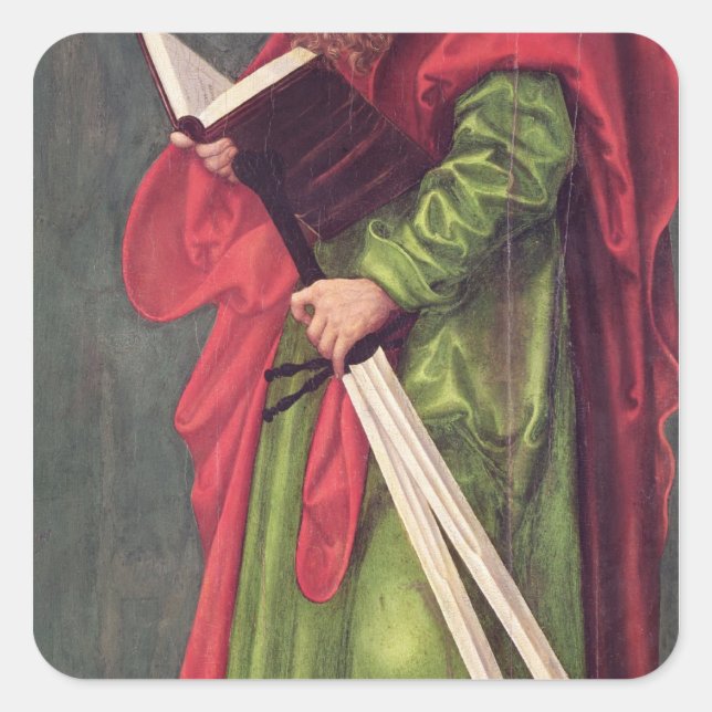 St. Paul Quadratischer Aufkleber (Vorderseite)