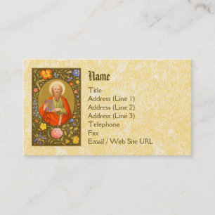 St. Paul the Apostle (PM 06) Standard Visitenkarte