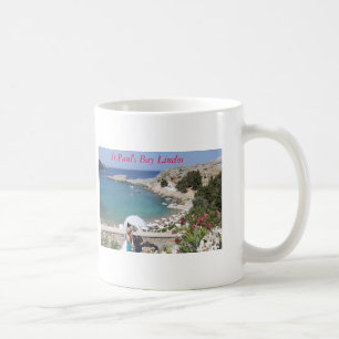 St.Paul's Bay, Lindos Kaffeetasse