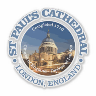 St. Paul's Cathedral Aufkleber