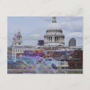 St. Paul's Cathedral, London, England Postkarte