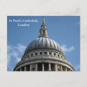St. Paul's Cathedral, London Postcard Postkarte