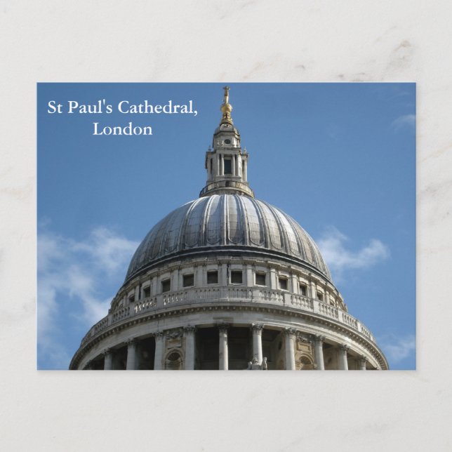 St. Paul's Cathedral, London Postcard Postkarte (Vorderseite)