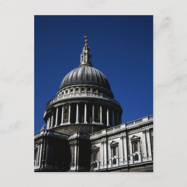 St. Paul's Cathedral London Postkarte (Vorderseite)