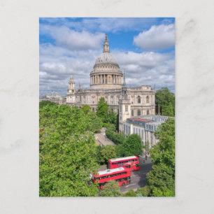 St.Paul's Cathedral London, UK Postcard Postkarte