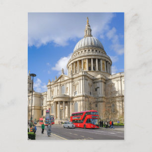 St Paul's Cathedral, London UK Postcard Postkarte