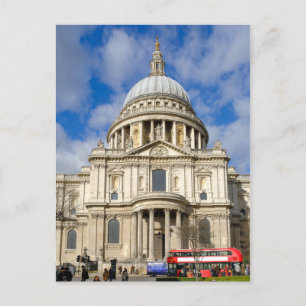 St Paul's Cathedral, London UK Postcard Postkarte