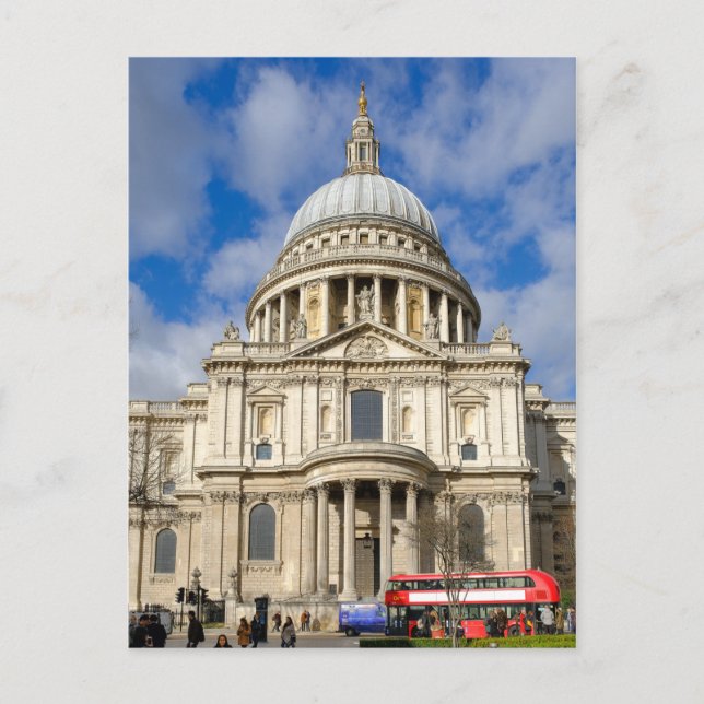 St Paul's Cathedral, London UK Postcard Postkarte (Vorderseite)