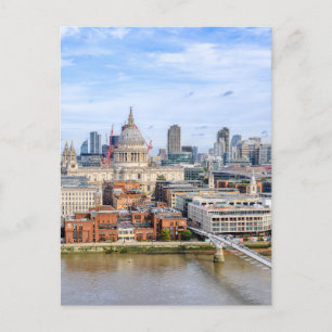 St.Paul's Cathedral London, UK Postcard Postkarte
