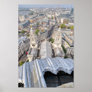 St.Paul's Cathedral, London Vereinigtes Königreich Poster