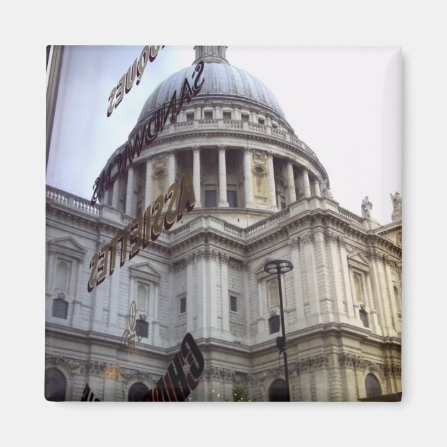 St. Paul's Cathedral Magnet (Vorne)
