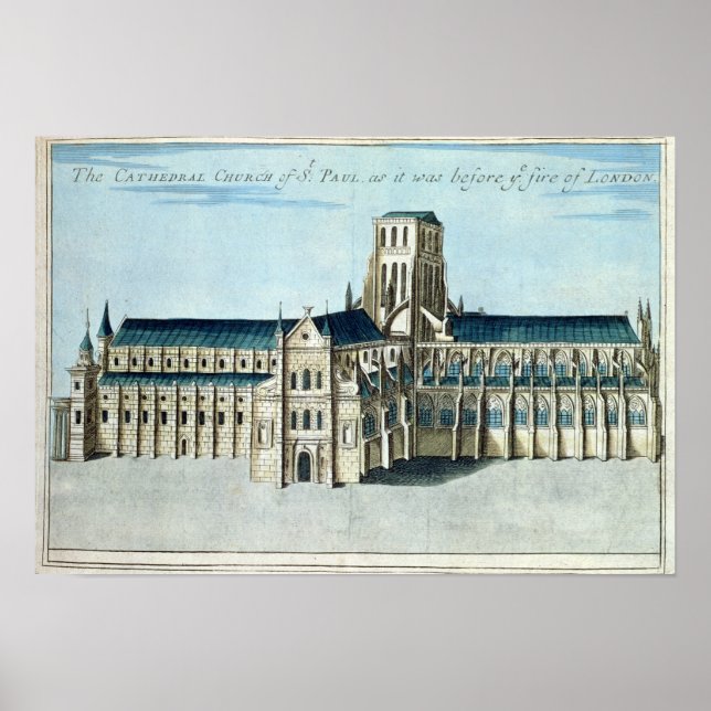 St. Paul's Cathedral Poster (Vorne)