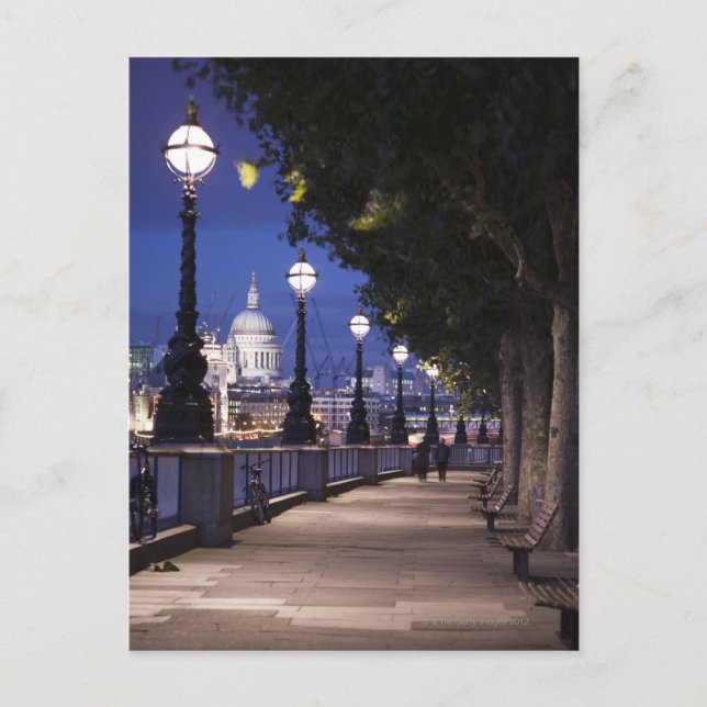 St. Paul's Cathedral Postkarte (Vorderseite)